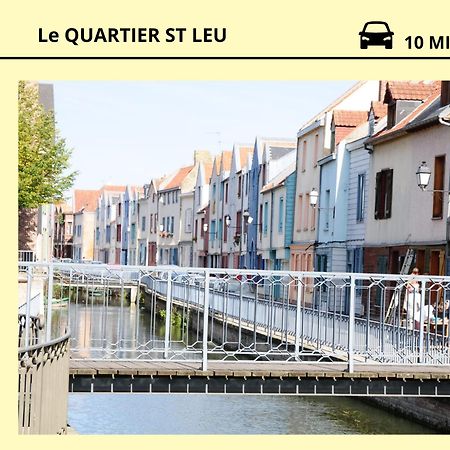 Dewailly, 2 Chambres, 3 Lits, Elegant, 700M Centre Ville Amiens Ngoại thất bức ảnh