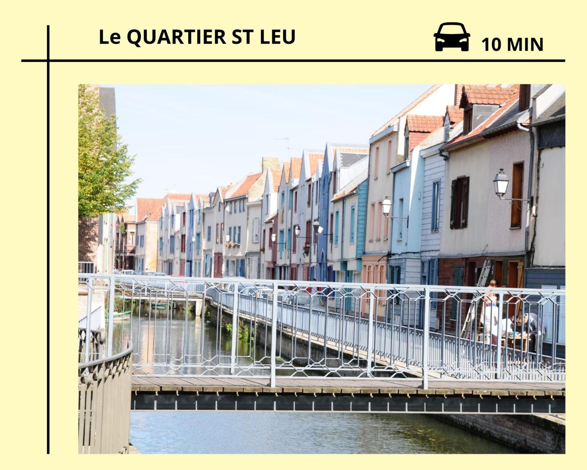 Dewailly, 2 Chambres, 3 Lits, Elegant, 700M Centre Ville Amiens Ngoại thất bức ảnh